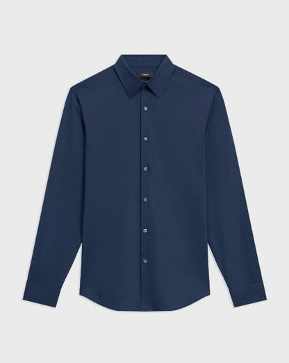 Theory Sylvain Structure Knit Shirt | Men's Slim Knit Shirt Raggs - Fashion for Men Theory Sylvain Structure Knit Shirt | Men's Slim Knit Shirt Raggs - Fashion for Men