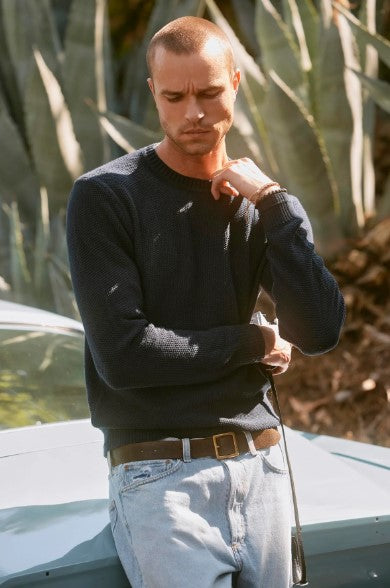 Velvet by Graham & Spencer Marco Crew Sweater Velvet