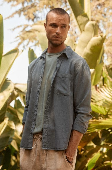 Velvet by Graham & Spencer Wolf Button-Up Shirt Velvet