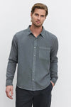 Velvet by Graham & Spencer Wolf Button-Up Shirt