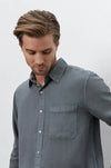 Velvet by Graham & Spencer Wolf Button-Up Shirt