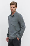 Velvet by Graham & Spencer Wolf Button-Up Shirt