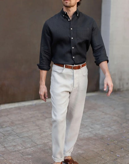 Alex Crane Cham Pant - Bone