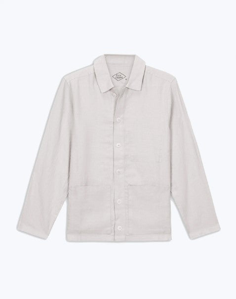 Alex Crane Linen Kite Jacket - Bone