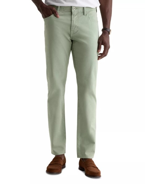 AG Jeans Tellis Sueded Sateen Jean - Faded Moss