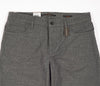 Alberto Charcoal Mélange Wool-Cotton Pipe Five Pocket