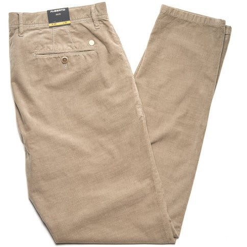 Alberto Rob Cotton Corduroy - Natural