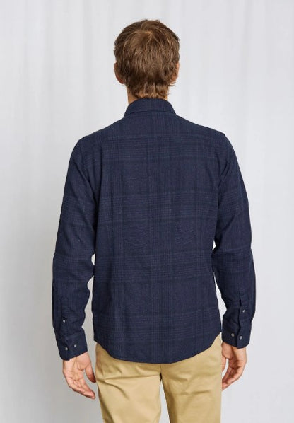 BS Akhlaq Casual Modern Fit Shirt - Thunder