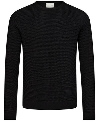 Bruun & Stengade BS Arnlaug Regular Fit Knitwear - Black