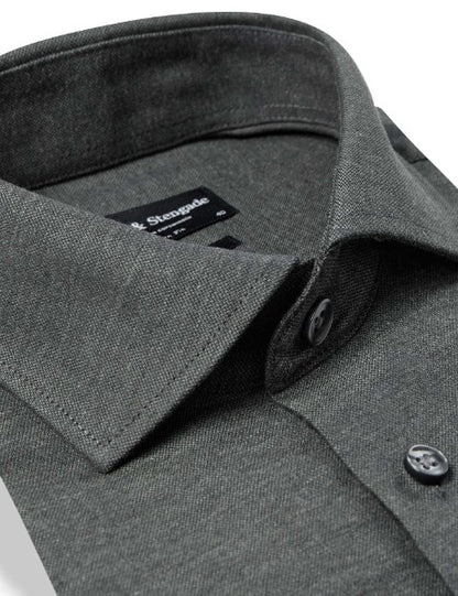 BS Bobby Modern Fit Shirt - Dark Green