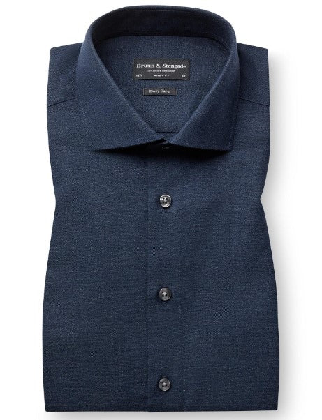 BS Fernando Modern Fit Shirt - Navy