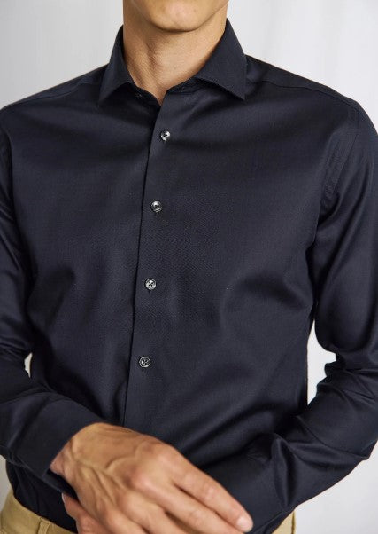 BS Miles Slim Fit Shirt - Black