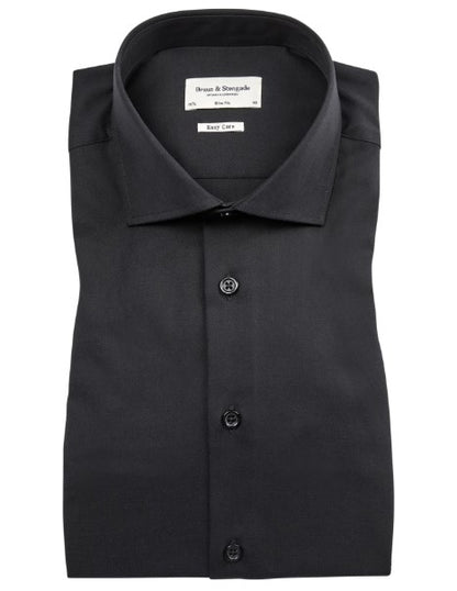 BS Miles Slim Fit Shirt - Black