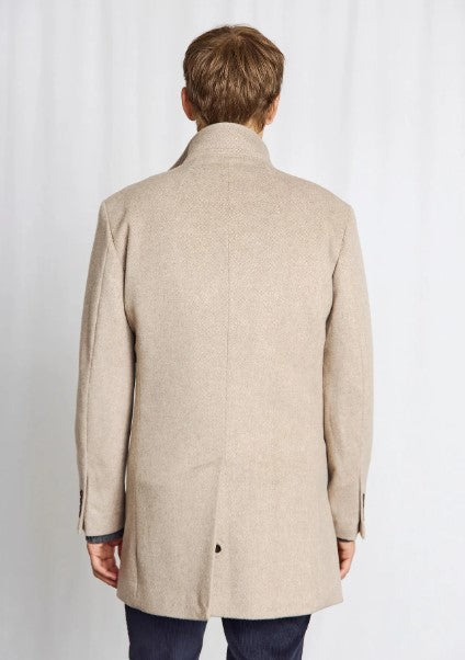 BS Ontario Slim Fit Coat - Light Brown
