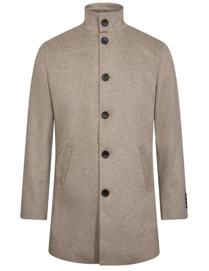 BS Ontario Slim Fit Coat - Light Brown