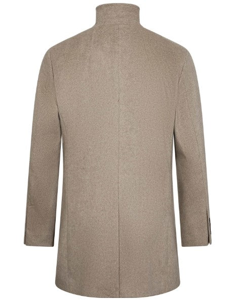 BS Ontario Slim Fit Coat - Light Brown