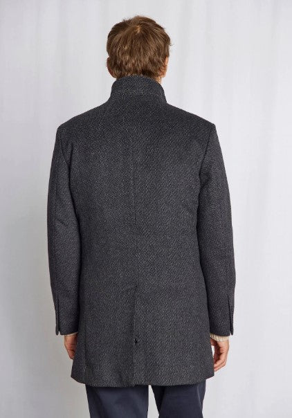 BS Ontario Slim Fit Coat - Dark Grey