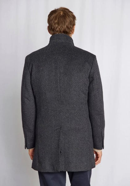 BS Ontario Slim Fit Coat - Dark Grey