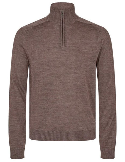 BS Pelle Regular Fit Knitwear - Brown