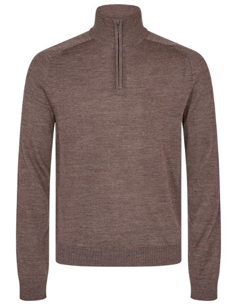 BS Pelle Regular Fit Knitwear - Brown