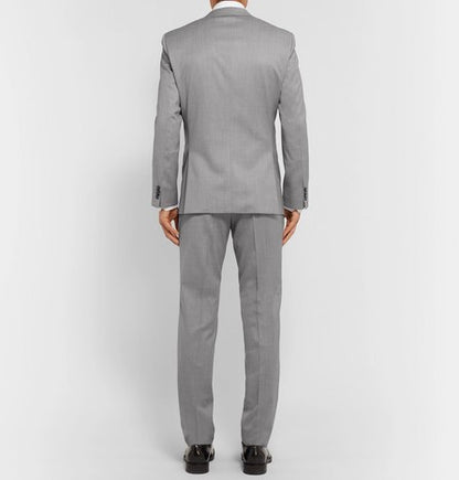 Hugo Boss Genius Nested Suit in Silver