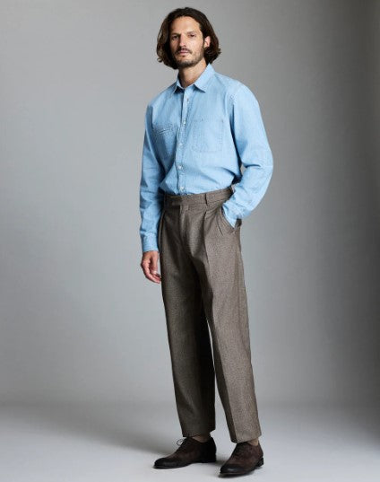 Billy Reid Chambray Field Shirt