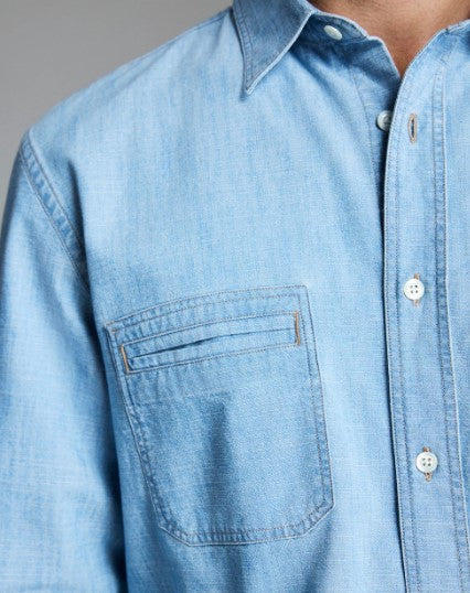 Billy Reid Chambray Field Shirt