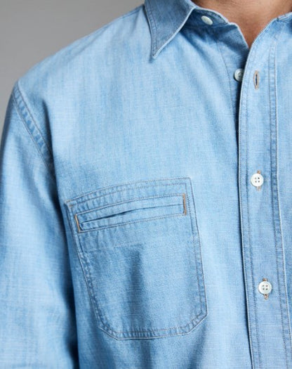 Billy Reid Chambray Field Shirt