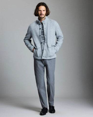 Billy Reid Garrett Jacket - Grey Heather