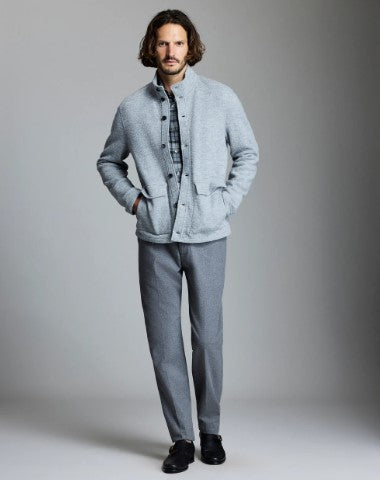 Billy Reid Garrett Jacket - Grey Heather