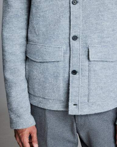 Billy Reid Garrett Jacket - Grey Heather