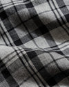Billy Reid Hutcheson Bold Plaid Shirt - Grey & Black