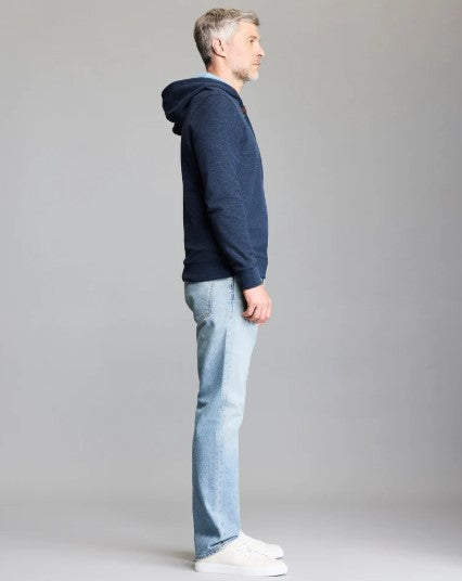 Billy Reid Rib Hoodie Pullover