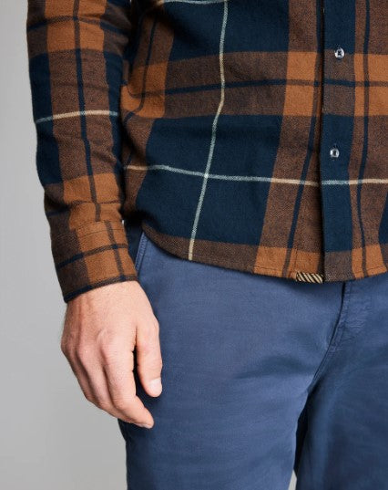 Billy Reid Brushed Bold Plaid Tuscumbia Shirt Button Down