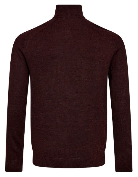 Bruun & Stengade BS Pelle Regular Fit Knitwear - Bordeaux