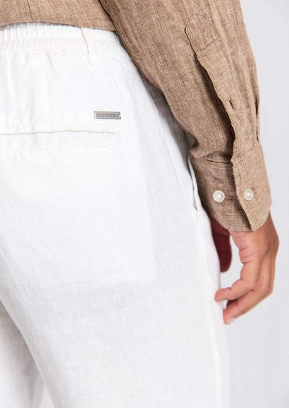 Bruun & Stengade BS Ginos Regular Fit Chinos - White