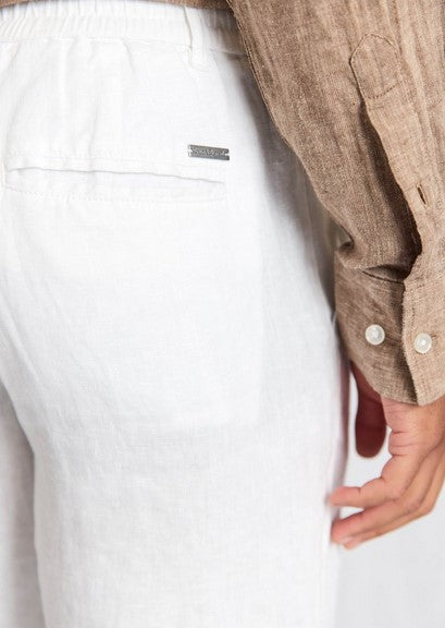 Bruun & Stengade BS Ginos Regular Fit Chinos - White