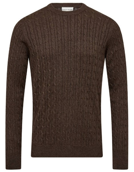 Bruun & Stengade Guizchou Regular Fit Knitwear - Forest