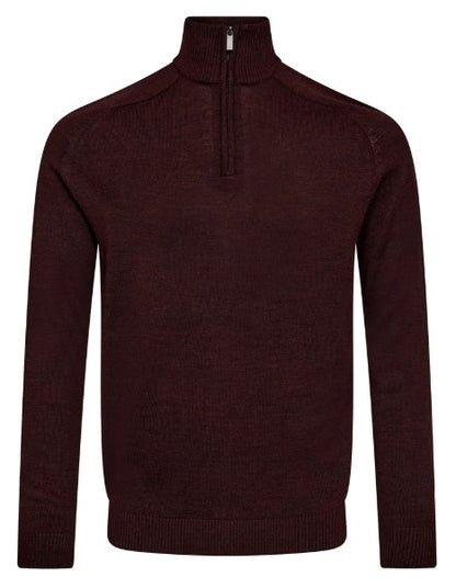 Bruun & Stengade BS Pelle Regular Fit Knitwear - Bordeaux