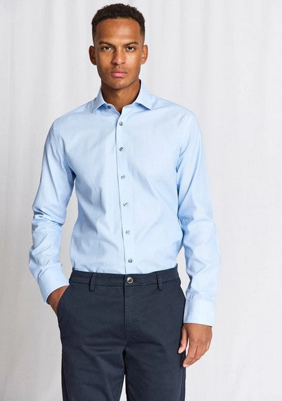 Bruun & Stengade Thorbjorn Modern Fit Shirt - Light Blue