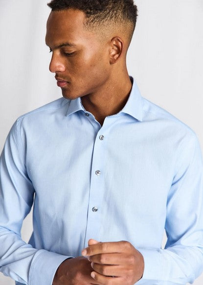 Bruun & Stengade Thorbjorn Modern Fit Shirt - Light Blue