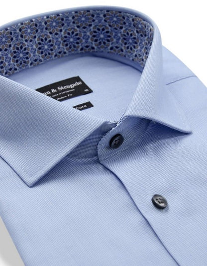Bruun & Stengade Thorbjorn Modern Fit Shirt - Light Blue