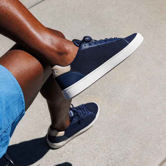Clae Bradley Knit - Navy Safari
