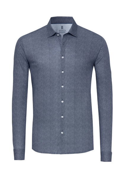 Desoto L/S Kent Collar Oxford