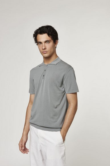 Daniele Fiesoli Cotton Short sleeve polo shirt - Black