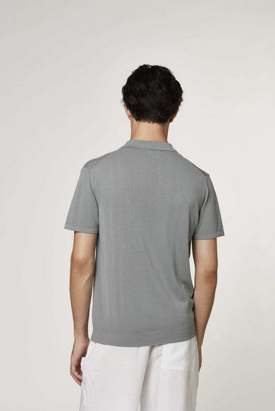Daniele Fiesoli Cotton Short sleeve polo shirt - Grey