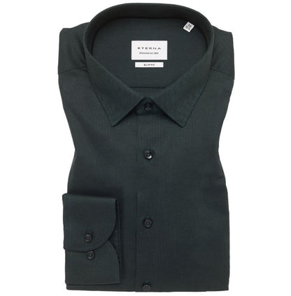 Eterna Slim Textured Dress Shirt