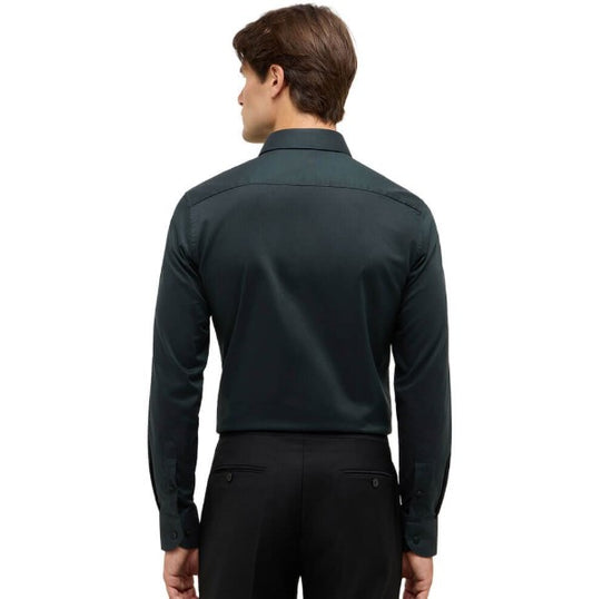 Eterna Slim Textured Dress Shirt