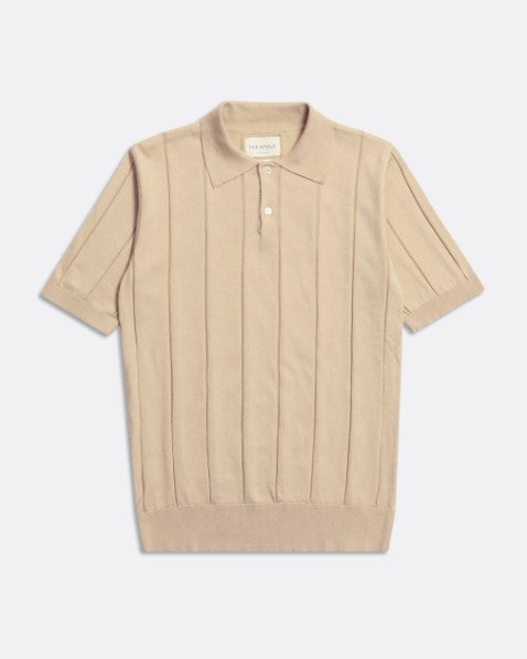 Far Afield Jacobs Punched Stripe Polo