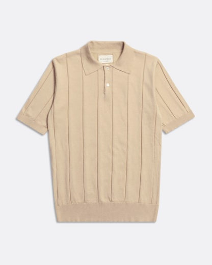 Far Afield Jacobs Punched Stripe Polo